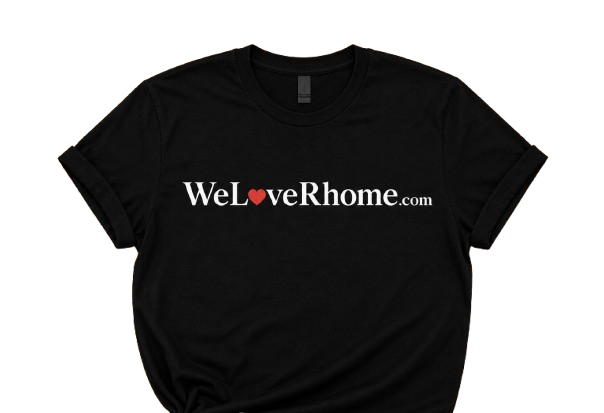 Custom WeLoveRhome.com T-shirt, made by agent Jennifer Lewis